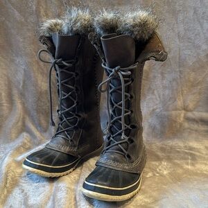 Sorel Cate the Great Grey Winter Boots